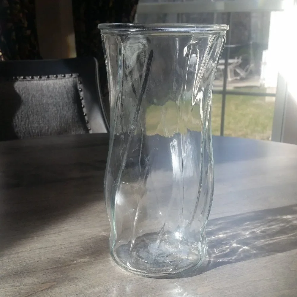 Vintage Fluted Flower Vase